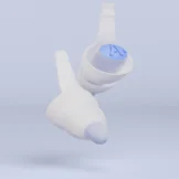 Alpine SleepDeep soft earplugs for side sleepers