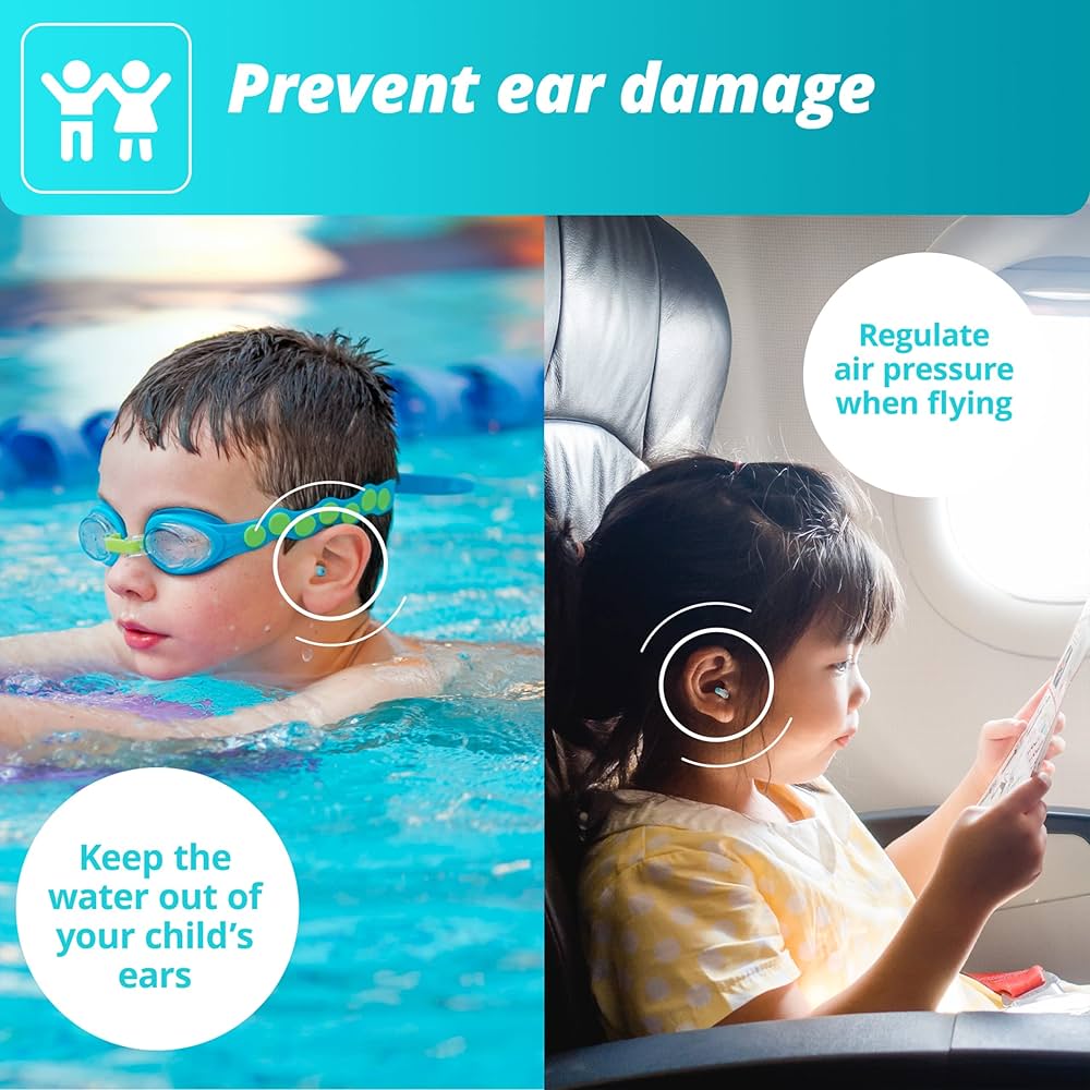 Alpine Pluggies Kids earplugs are designed specifically to protect the extra sensitive hearing of children aged 3 to 12 against damaging noise and other influences under a range of conditions.