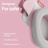 Baby wearing Alpine Muffy Baby hearing protection