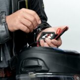 Alpine MotoSafe MotoGP motorcycle earplugs with travel case
